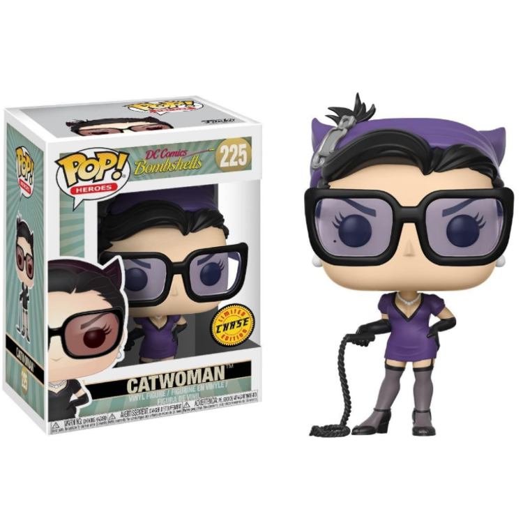 Funko Pop! DC Comics Bombshells 225 Catwoman CHASE