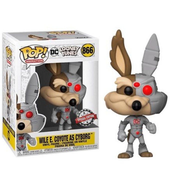 Funko Pop! DC Looney Tunes 866 Wile E Coyote As Cyborg