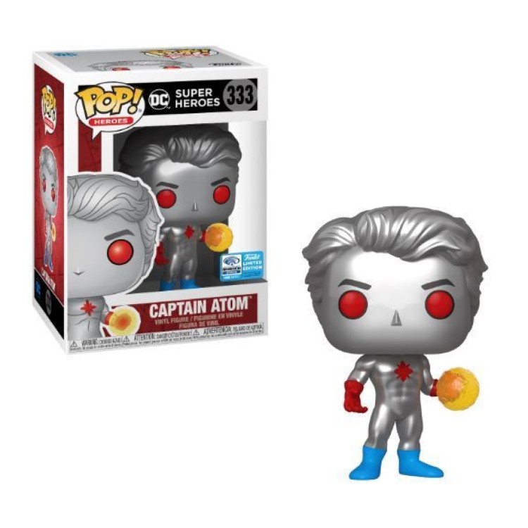 Funko Pop! DC Super Heroes 333 Captain Atom (2020 Wondrous Convention Limited Edition)