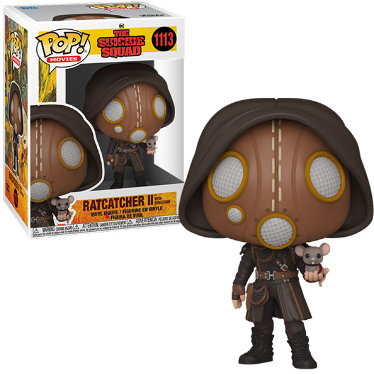 Funko Pop! DC The Suicide Squad 1113 Ratcatcher II With Sebastian