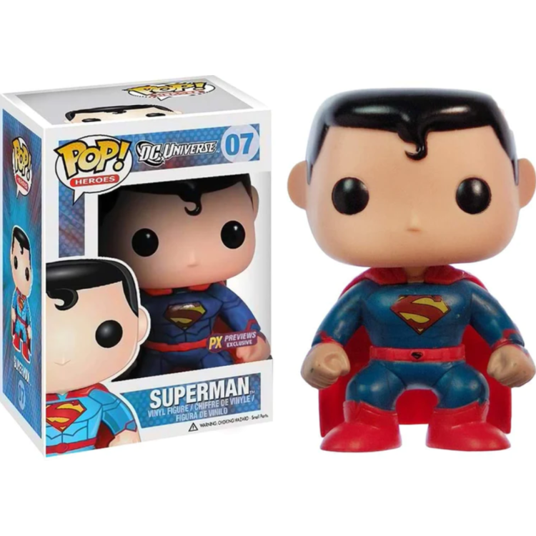 Funko Pop! DC Universe Superman 07 PX Previews Exclusive