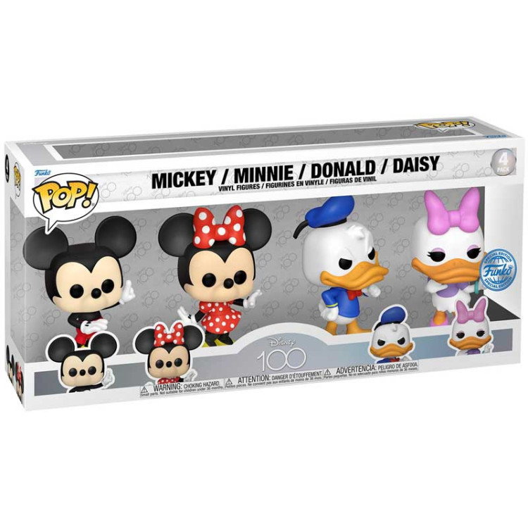 Funko Pop! Disney 1004 Pack Mickey / Minnie / Donald / Daisy