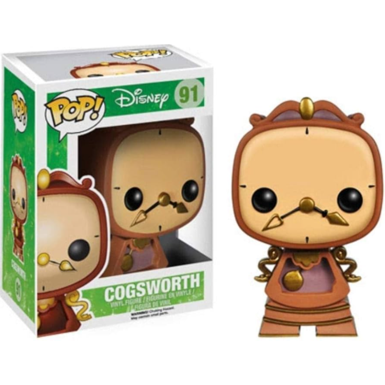 Funko Pop! Disney Beauty and the Beast 91 Cogsworth