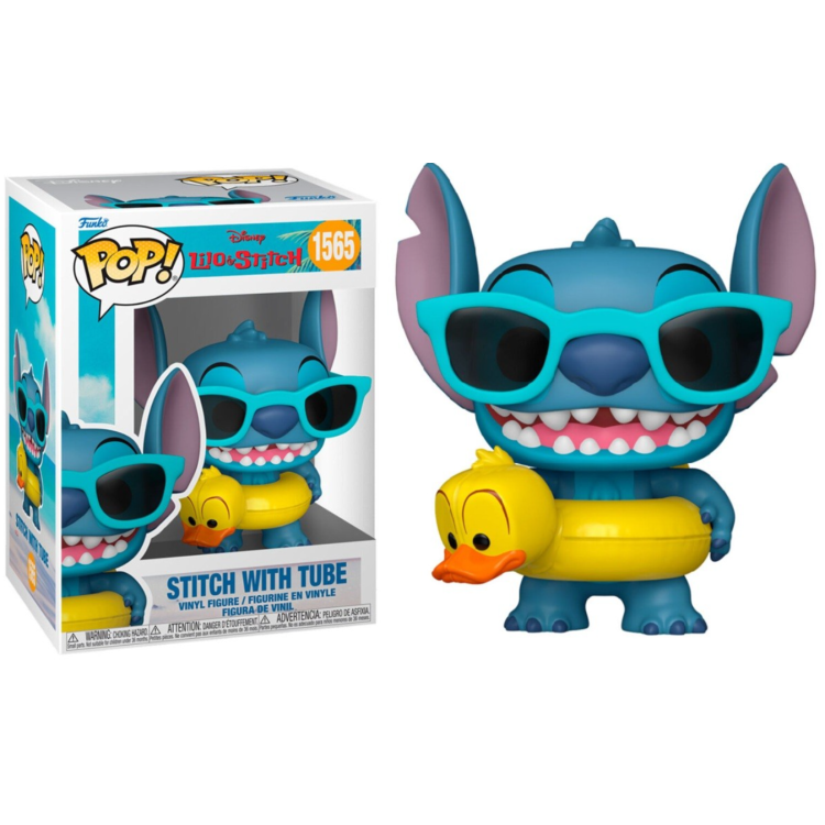 Funko Pop! Disney Lilo & Stitch 1565 Stitch With Tube
