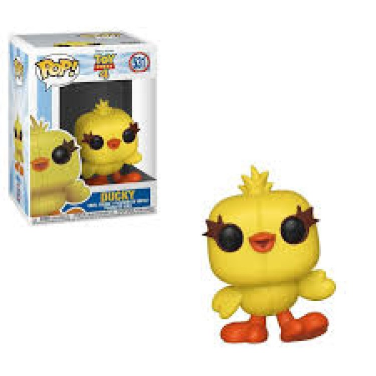 Funko Pop! Disney Toy Story 4 531 Ducky FLOCKED