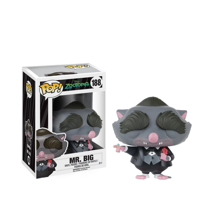 Funko Pop! Disney Zootropolis 188 Mr. Big