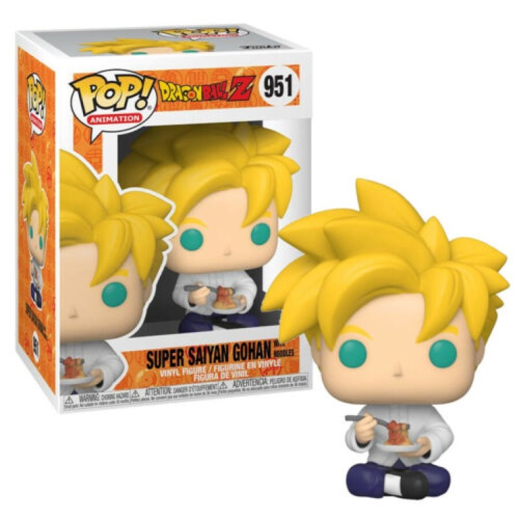 Funko Pop! Dragon Ball Z 951 Super Saiyan Gohan With Noodles 