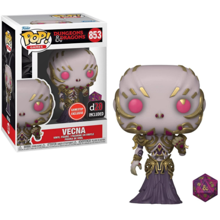 Funko Pop! Dungeons & Dragons 853 Vecna With d20