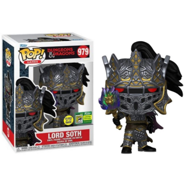 Funko Pop! Dungeons & Dragons 979 Lord Soth (Glows In The Dark) 