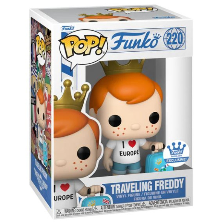 Funko Pop! Freddy Funko 220 Traveling Freddy (Funko.com Exclusive)