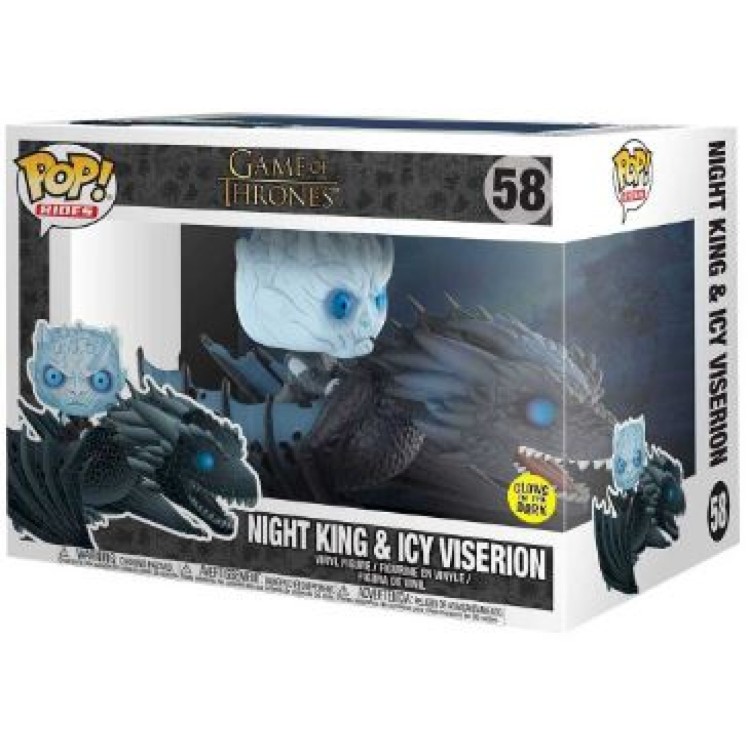 Funko Pop! Game Of Thrones 58 Night King & Icy Viserion (Glow In The Dark)