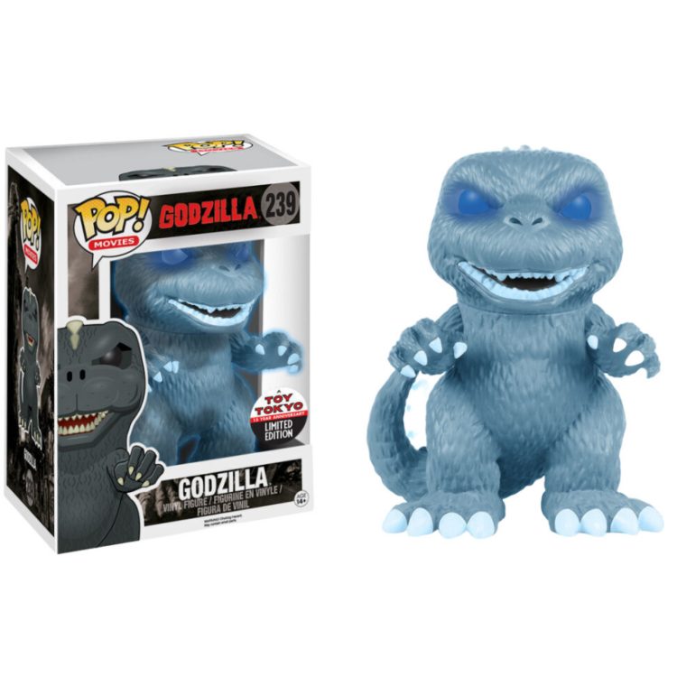 Funko Pop! Godzilla 239 Godzilla Glow In The Dark (New York Comic Con Limited Edition)