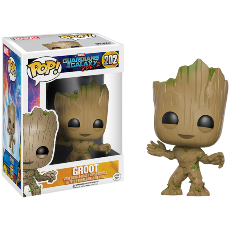 Funko Pop! Guardians of The Galaxy Vol 2 202 Groot