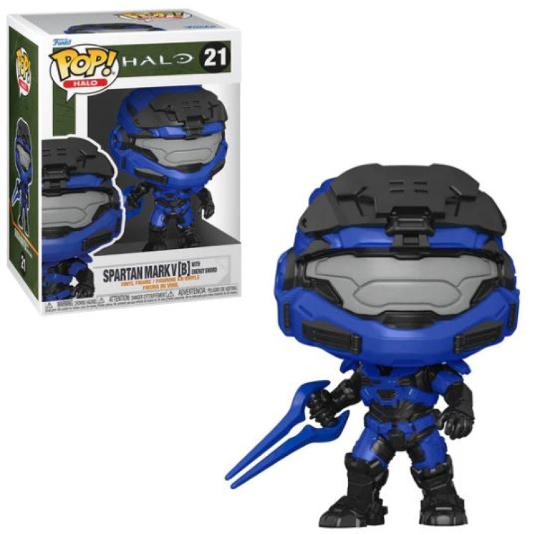 Funko Pop! Halo 21 Spartan Mark V [B] with Energy Sword