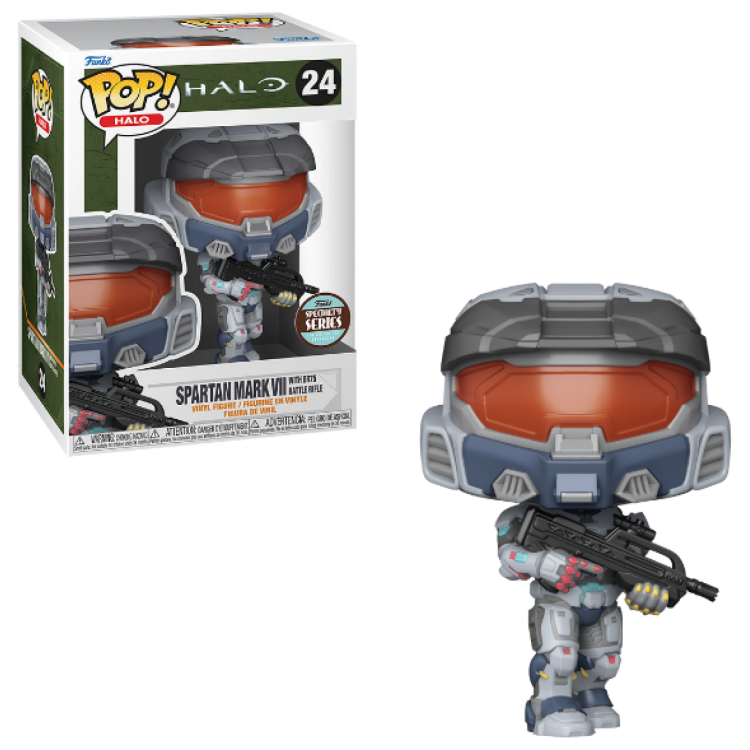 Funko Pop! Halo 24 Spartan Mark VII With BR75 Battle Rifle