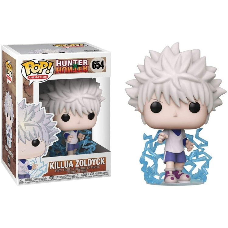 Funko Pop! Hunter X Hunter 654 Killua Zoldyck DAMAGED BOX