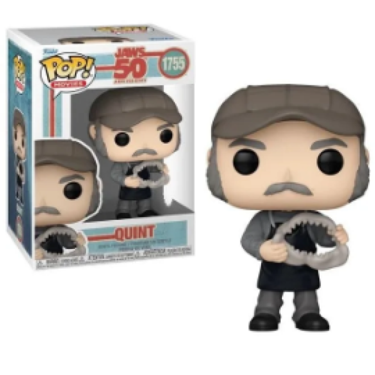 Funko Pop! Jaws 50th Anniversary 1755 Quint VERY DAMAGED BOX