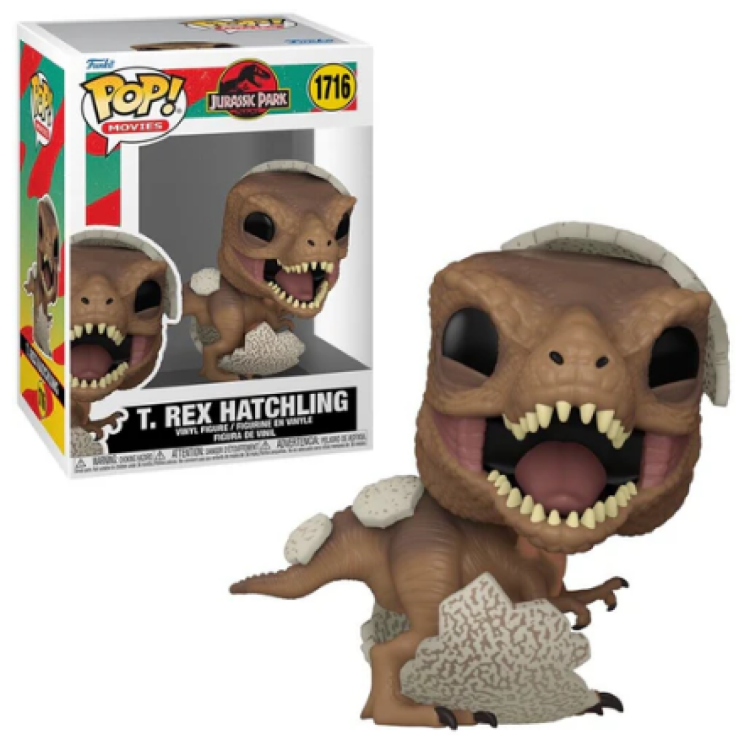 Funko Pop! Jurassic Park 1716 T. Rex Hatchling