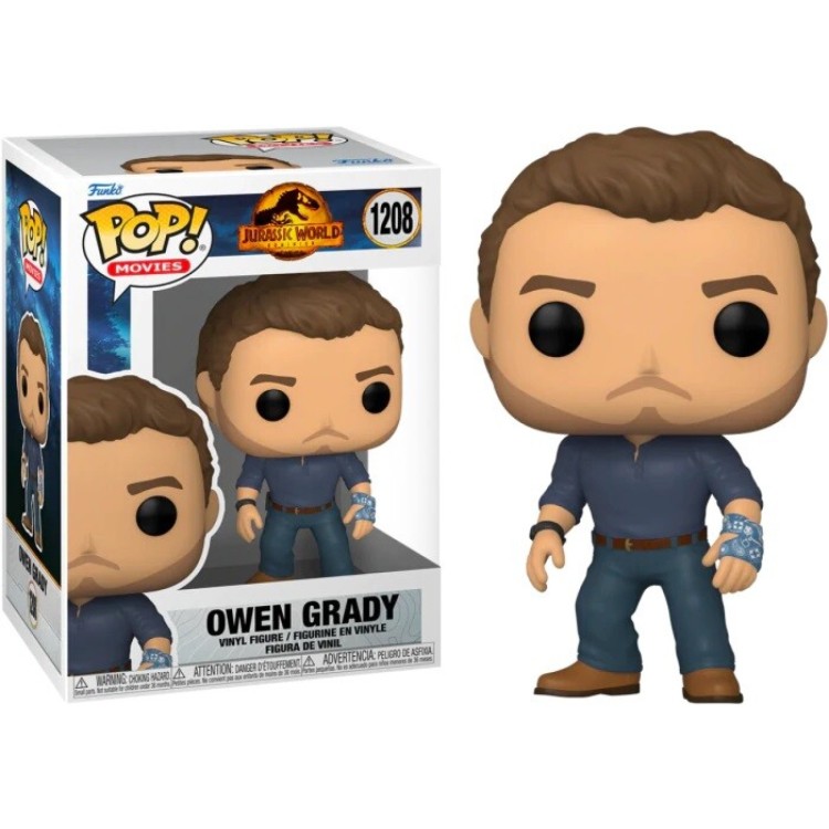Funko Pop! Jurassic World Dominion 1208 Owen Grady