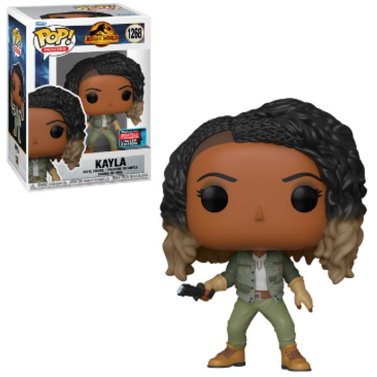 Funko Pop! Jurassic World Dominion 1268 Kayla (2022 Convention Limited Edition)