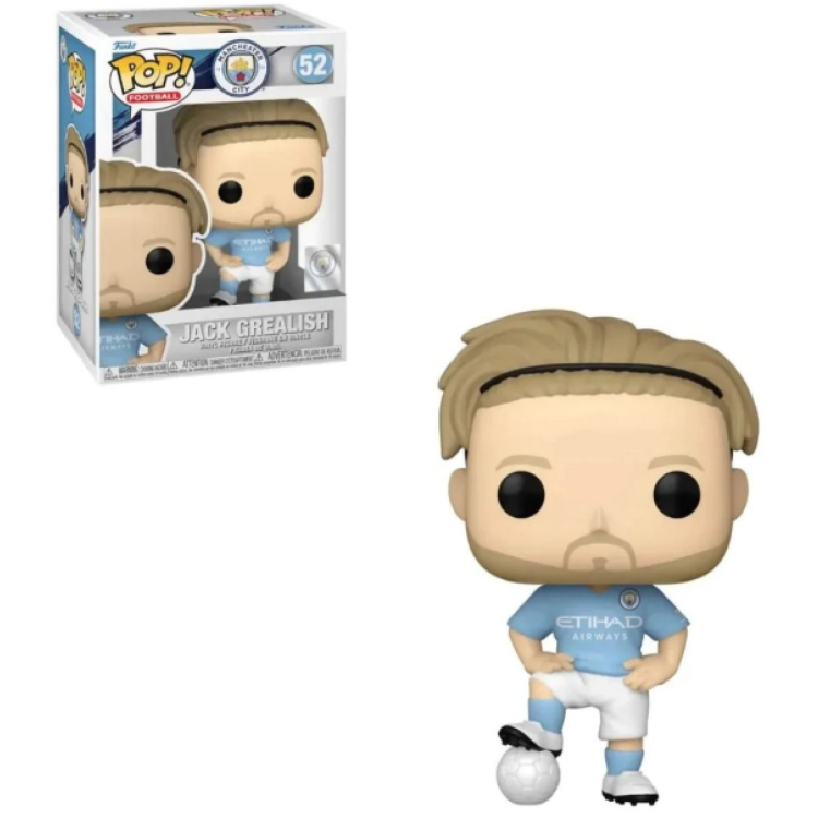 Funko Pop! Manchester City 52 Jack Grealish (MINOR BOX FLAWS) 