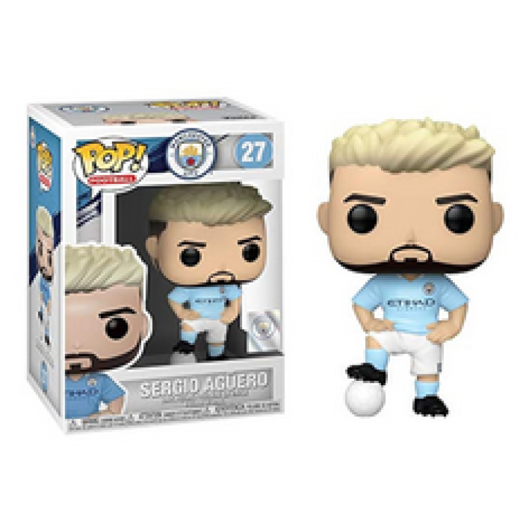 Funko Pop! Manchester City Football 27 Sergio Aguero