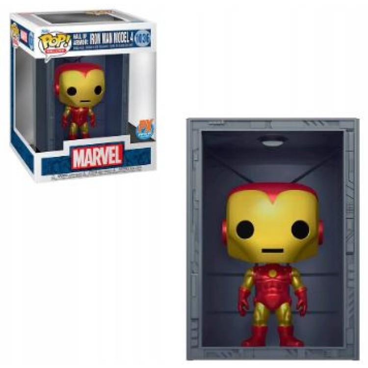 Funko Pop! Marvel 1036 hall Of Armor: Iron Man Model 4