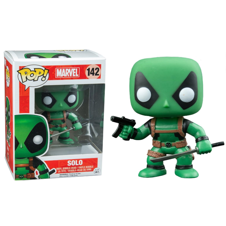 Funko Pop! Marvel 142 Solo (Underground Toys Exclusive) MINOR BOX DAMAGE