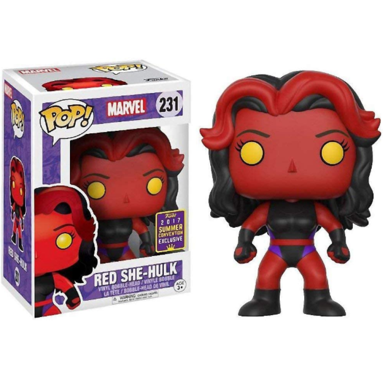 Funko Pop! Marvel 231 Red She-Hulk (Convention Exclusive)