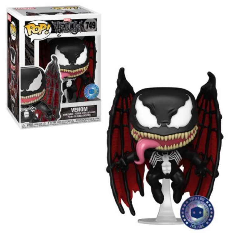 Funko Pop! Marvel Venom 749 Venom (POP IN A BOX EXCLUSIVE)
