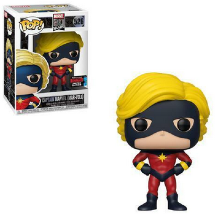 Funko Pop! Marvel 80 Years 526 Captain Marvel (Mar-Vell)