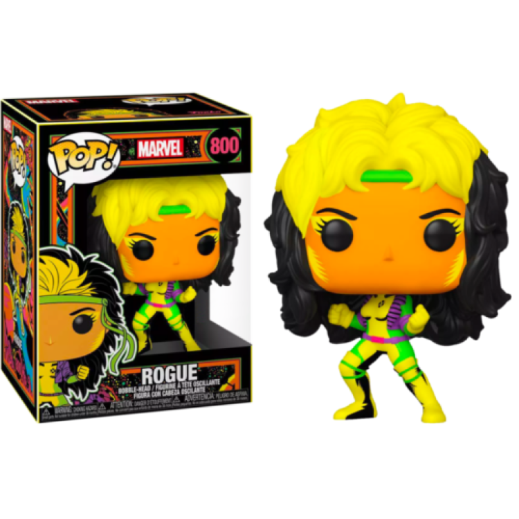 Funko Pop! Marvel 800 Rogue Blacklight