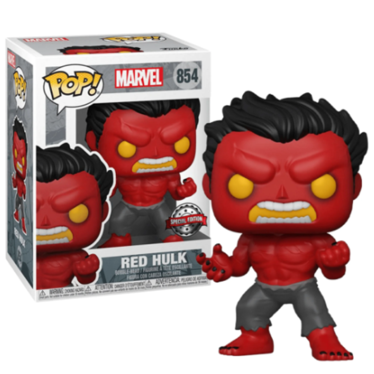 Funko Pop! Marvel 854 Red Hulk 