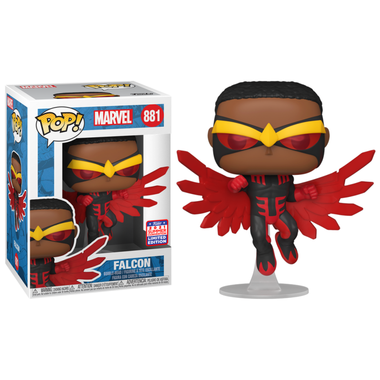 Funko Pop! Marvel 881 Falcon (2021 Summer Convention Limited Edition) DAMAGED BOX