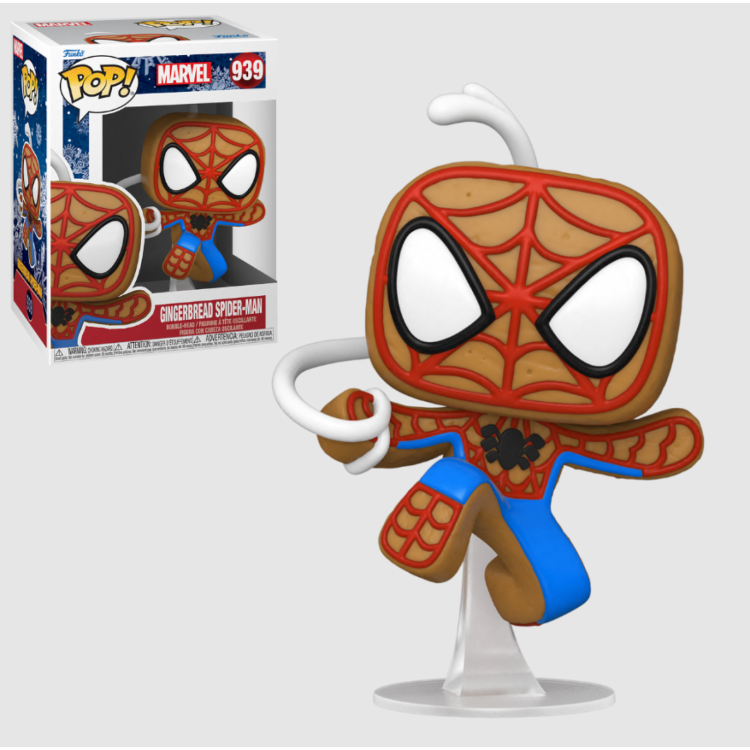 Funko Pop! Marvel 939 Gingerbread Spider-Man