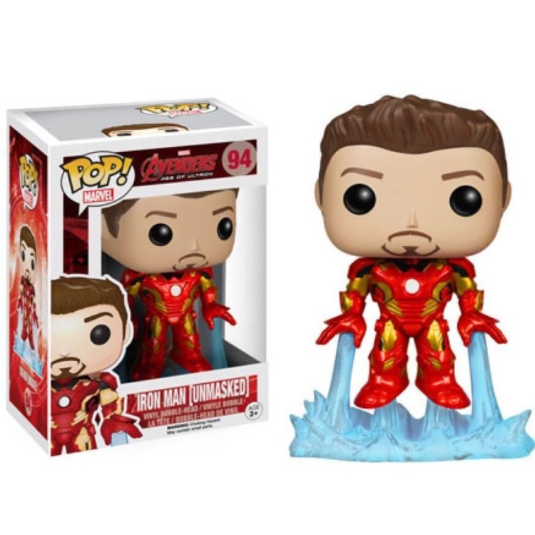 Funko Pop! Marvel Avengers Age Of Ultron 94 Iron Man Unmasked (Underground Toys Exclusive)