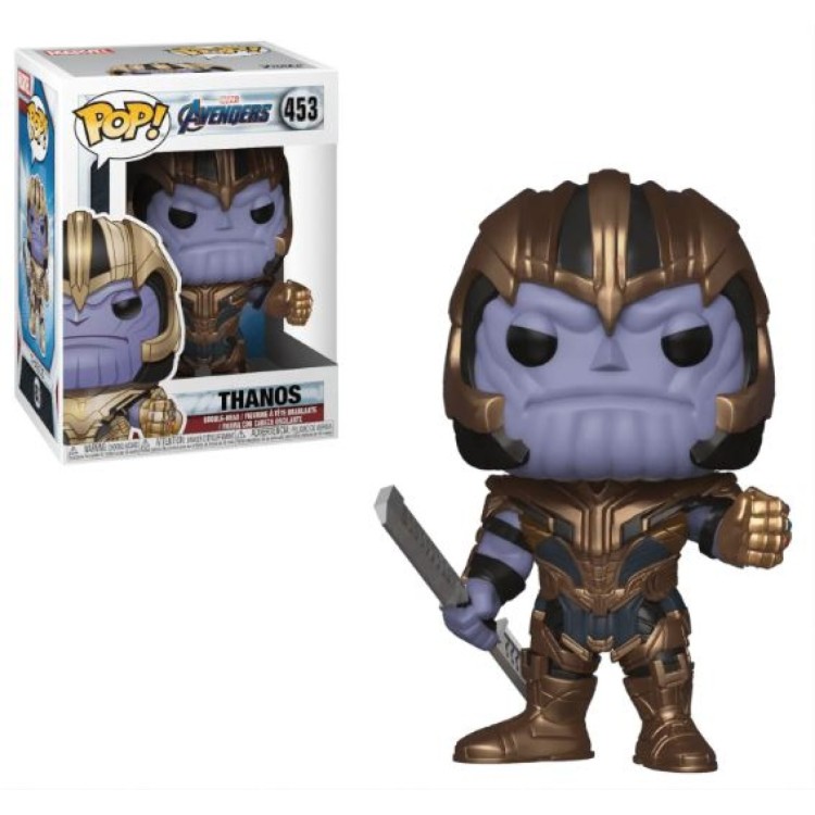 Funko Pop! Marvel Avengers Endgame 453 Thanos POOR BOX CONDITION