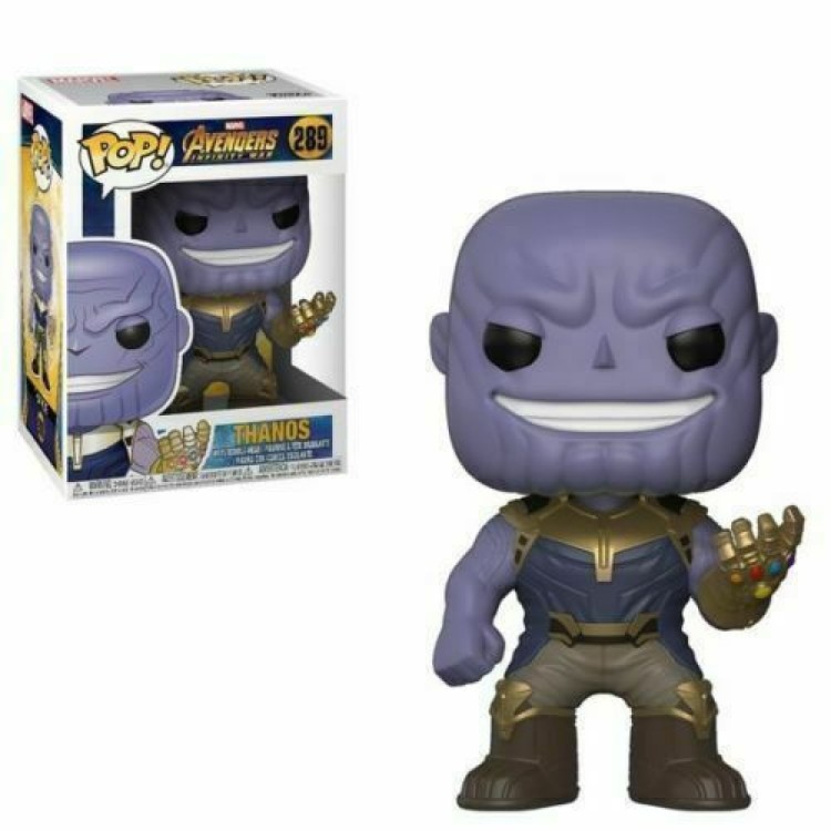 Funko Pop! Marvel Avengers Infinity War 289 Thanos POOR BOX CONDITION