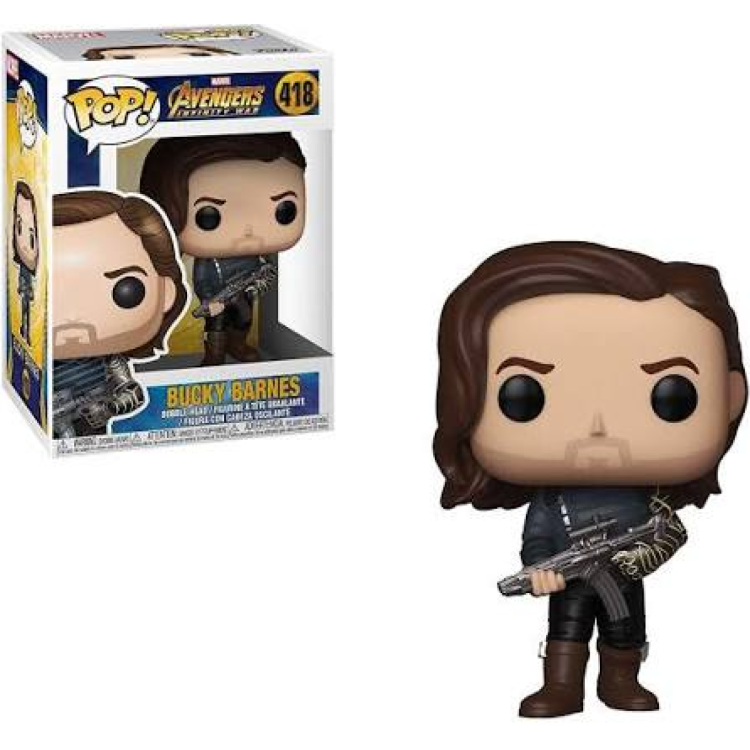 Funko Pop! Marvel Avengers Infinity War 418 Bucky Barnes DENTED BOX