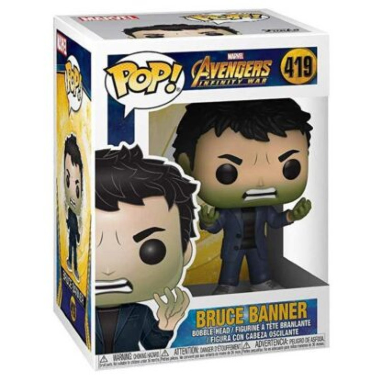Funko Pop! Marvel Avengers Infinity War 419 Bruce Banner