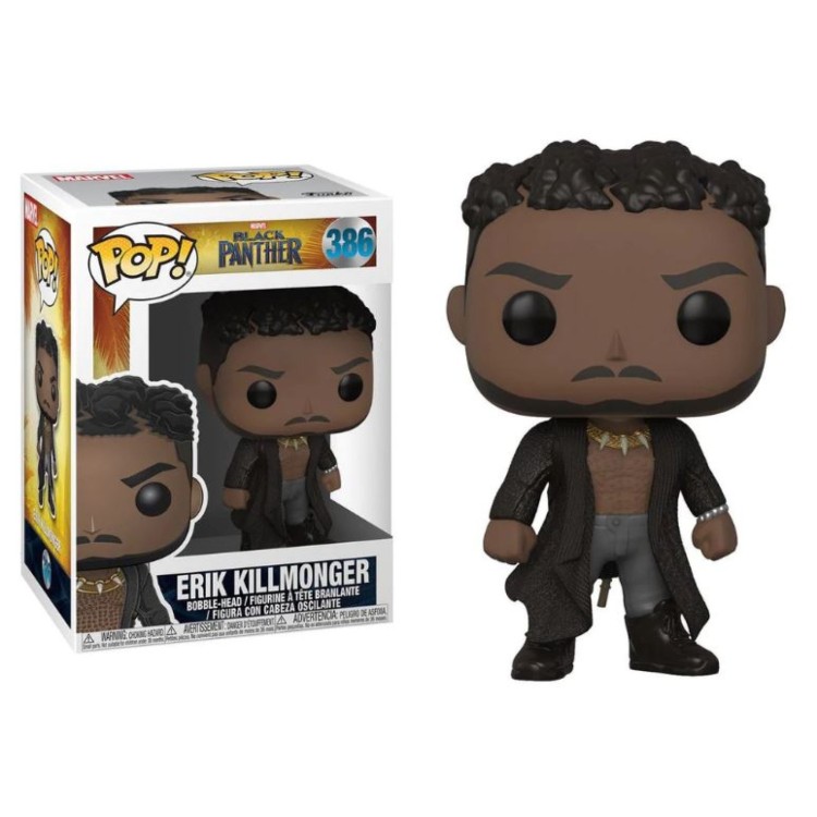 Funko Pop! Marvel Black Panther 386 Erik Killmonger
