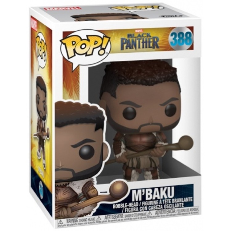 Funko Pop! Marvel Black Panther 388 M'Baku