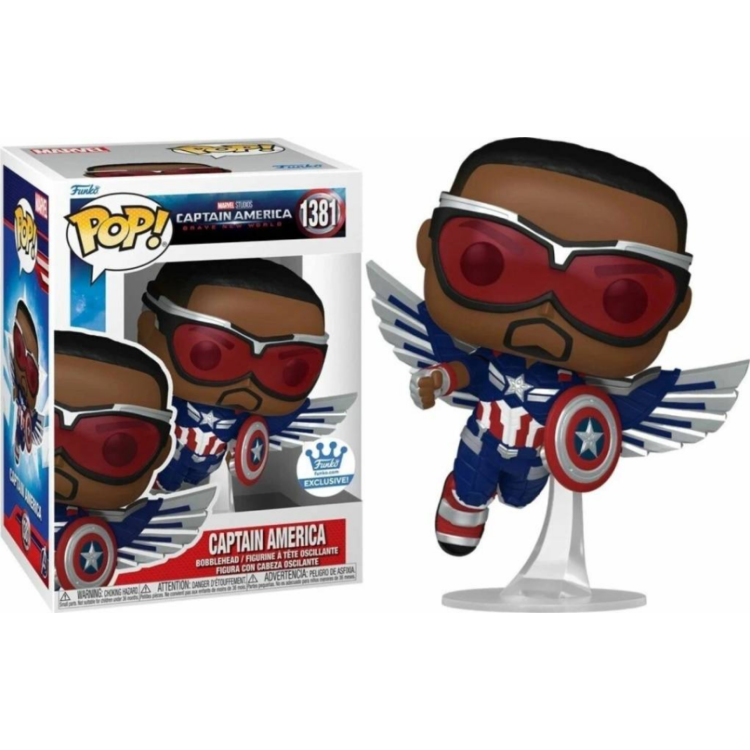 Funko Pop! Marvel Captain America Brave New World 1381 Captain America