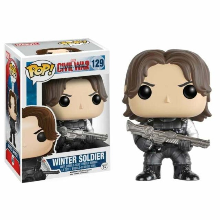 Funko Pop! Marvel Civil War 129 Winter Soldier