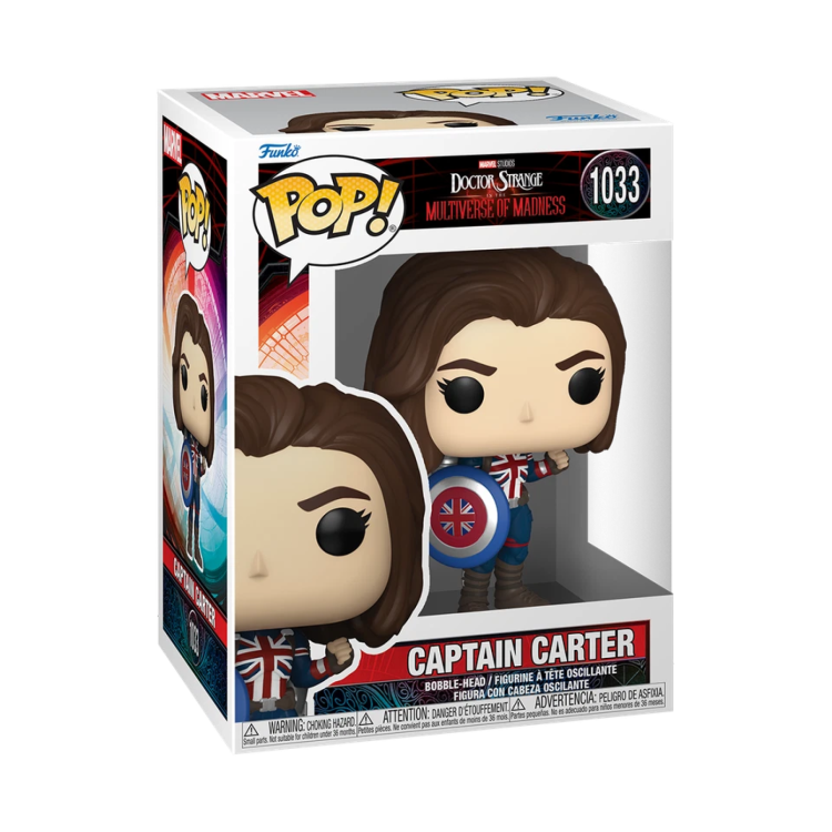Funko Pop! Marvel Doctor Strange 2 1033 Captain Carter