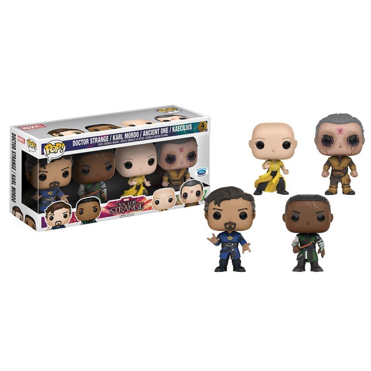 Funko Pop! Marvel Doctor Strange 4 Pack Doctor Strange / Karl Mordo / Ancient One / Kaecilius