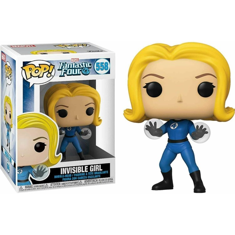 Funko Pop! Marvel Fantastic Four 4 558 Invisible Girl