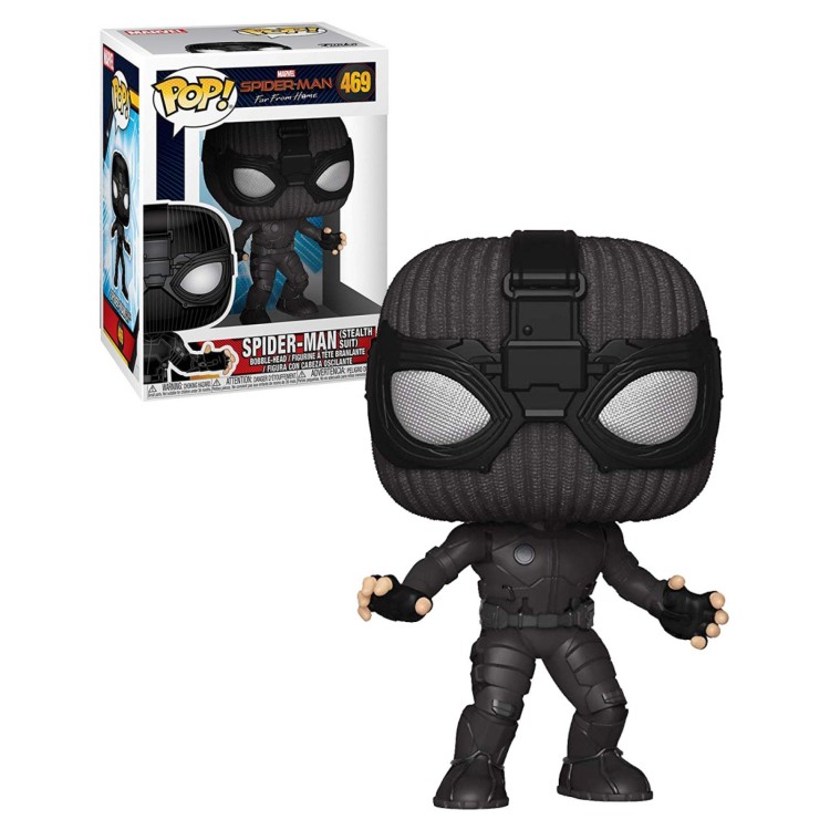 Funko Pop! Marvel Far From Home 469 Spider-man Stealth Suit 