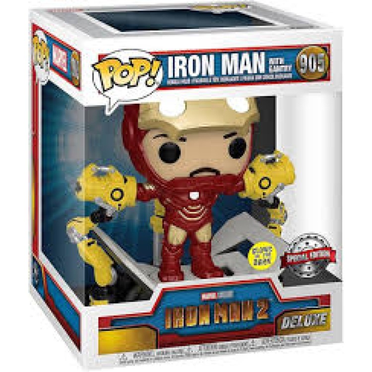 Funko Pop! Marvel Iron Man 2 905 Iron Man With Gantry