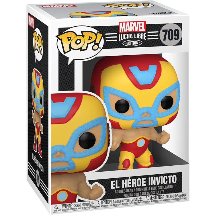 Funko Pop! Marvel Lucha Libre 709 El Heroe Invicto 